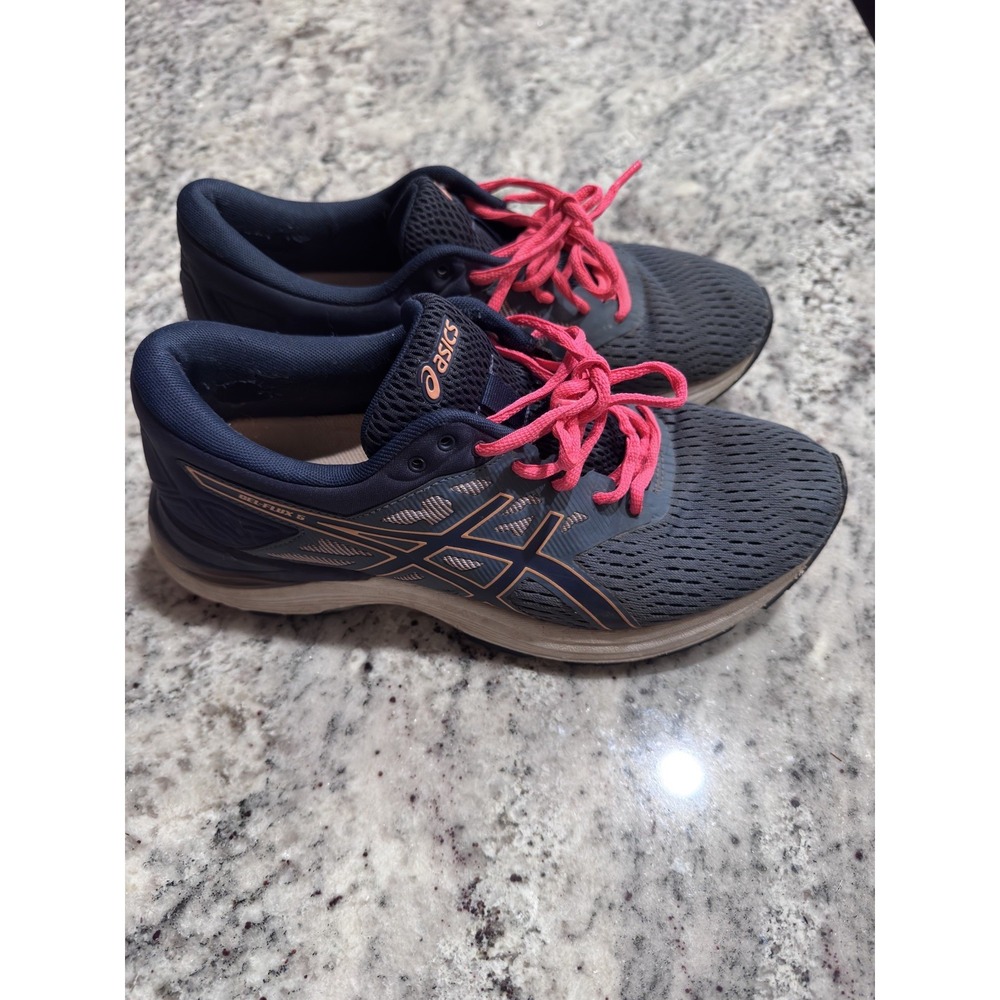 ASICS Gel-Flux 5 Womens Running Shoes T861N Size 8.5 Blue